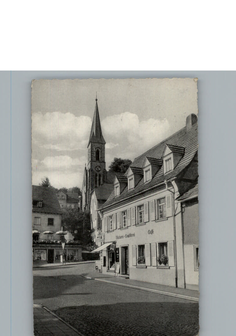 Bad  Soden-Salmuenster Cafe Konditorei Weinstube