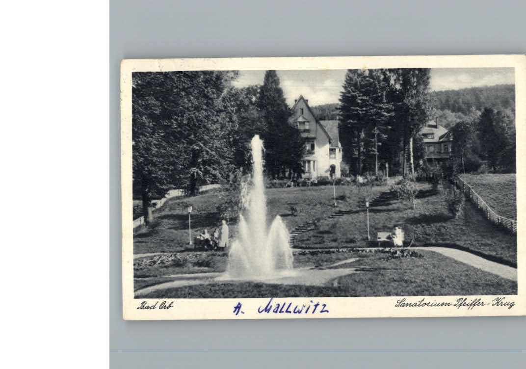 Bad  Orb Sanatorium Pfeiffer-Krug