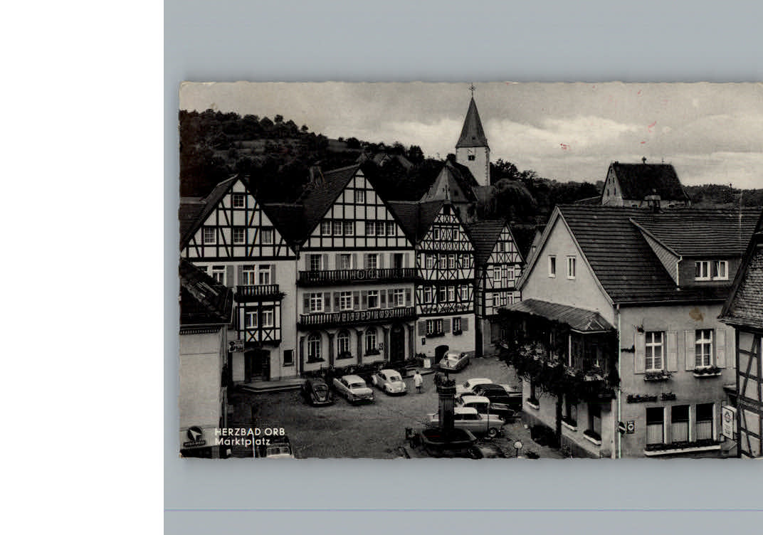 Bad  Orb Marktplatz Hotel Weisses Ross