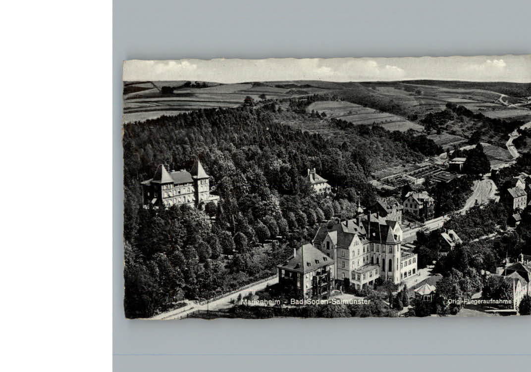Bad  Soden-Salmuenster Fliegeraufnahme