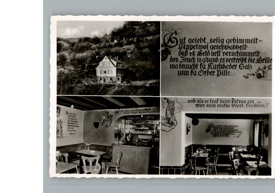 Bad  Orb Gaststaette Aeppelwoi-Mueller