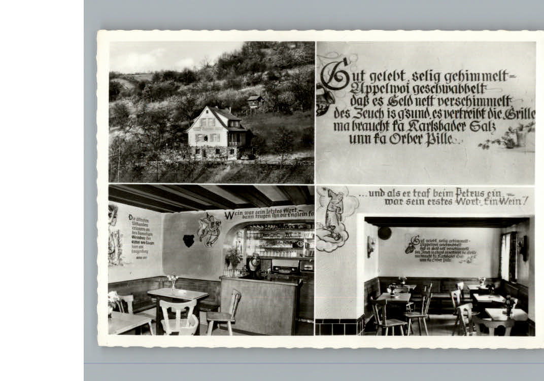 Bad  Orb Gaststaette Aeppelwoi-Mueller