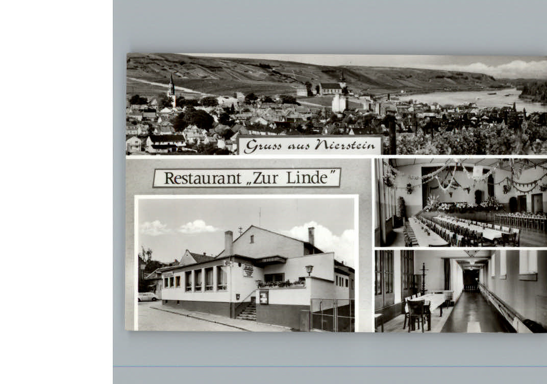 Nierstein Rhein Restaurant Zur Linde
