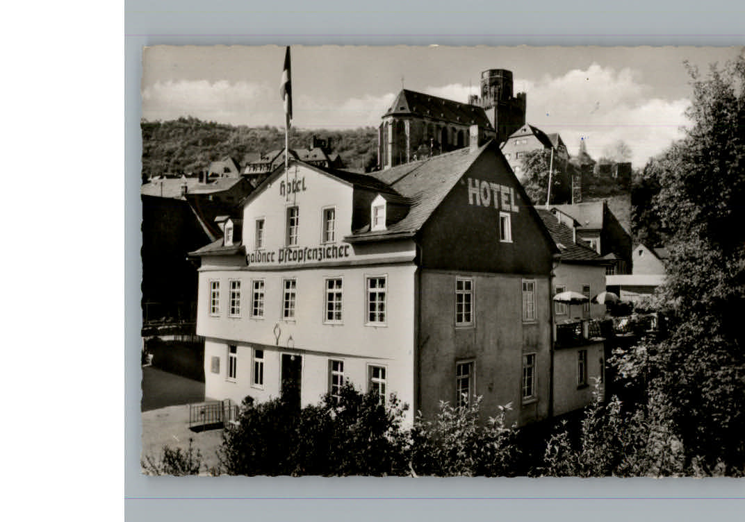 Oberwesel Rhein Hotel Goldner Pfropfenzieher