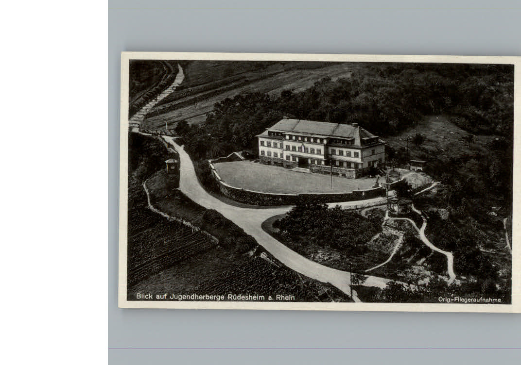 Ruedesheim Rhein Fliegeraufnahme