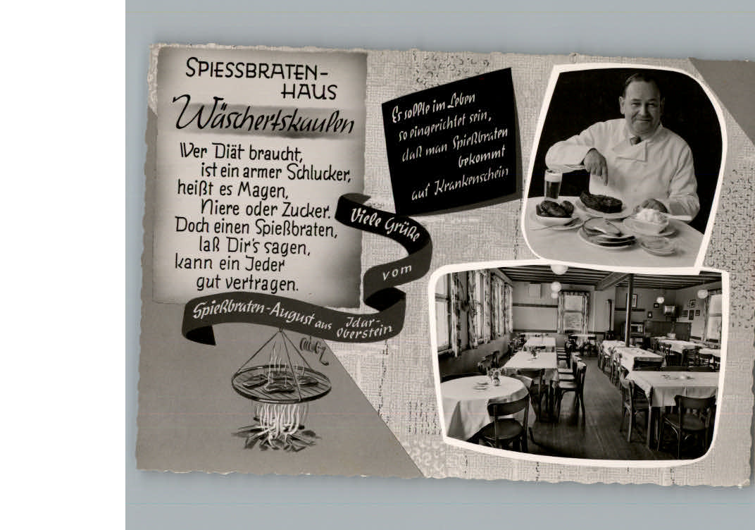 Idar-Oberstein Gasthaus Waldschenke Waeschertskaulen