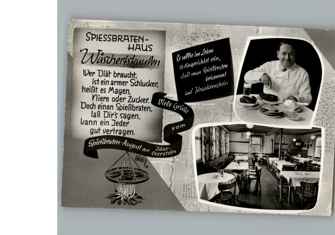 Idar-Oberstein Gasthaus Waldschenke Waeschertskaulen