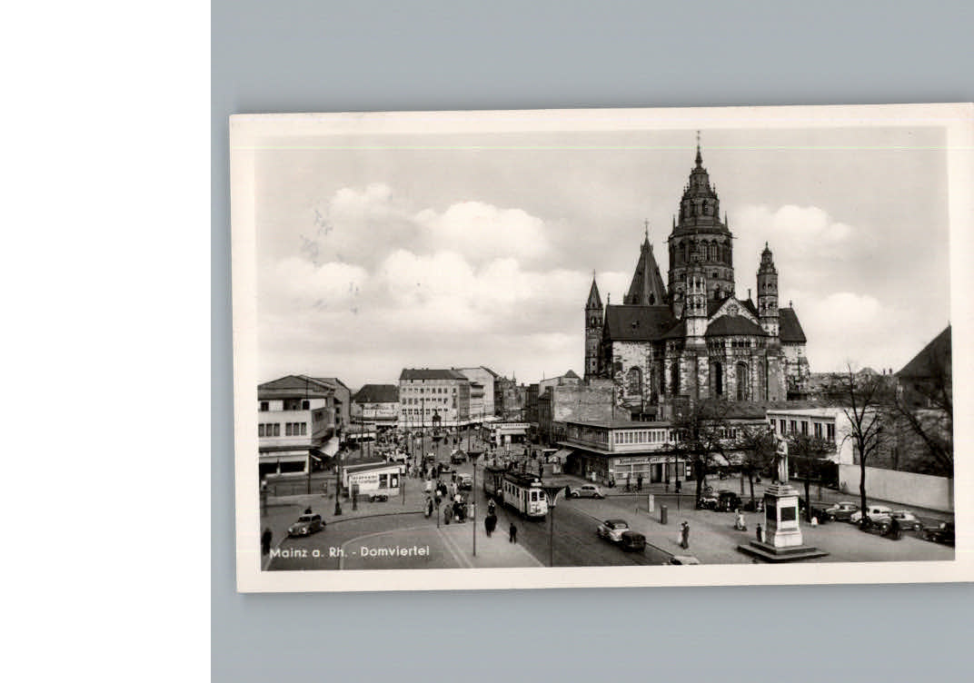 Mainz Rhein Strassenbahn