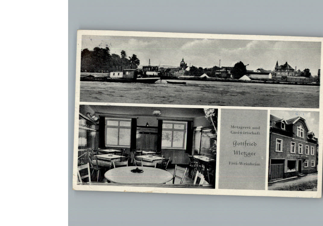 Weinheim Rheinhessen Gasthaus Metzger