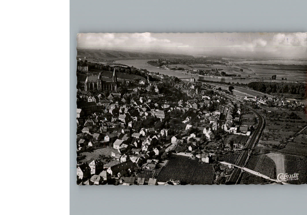 Oppenheim Fliegeraufnahme