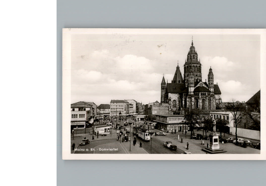 Mainz Rhein Strassenbahn