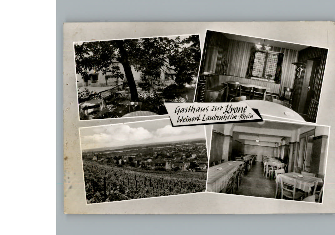 Laubenheim Rhein Gasthaus zur Krone