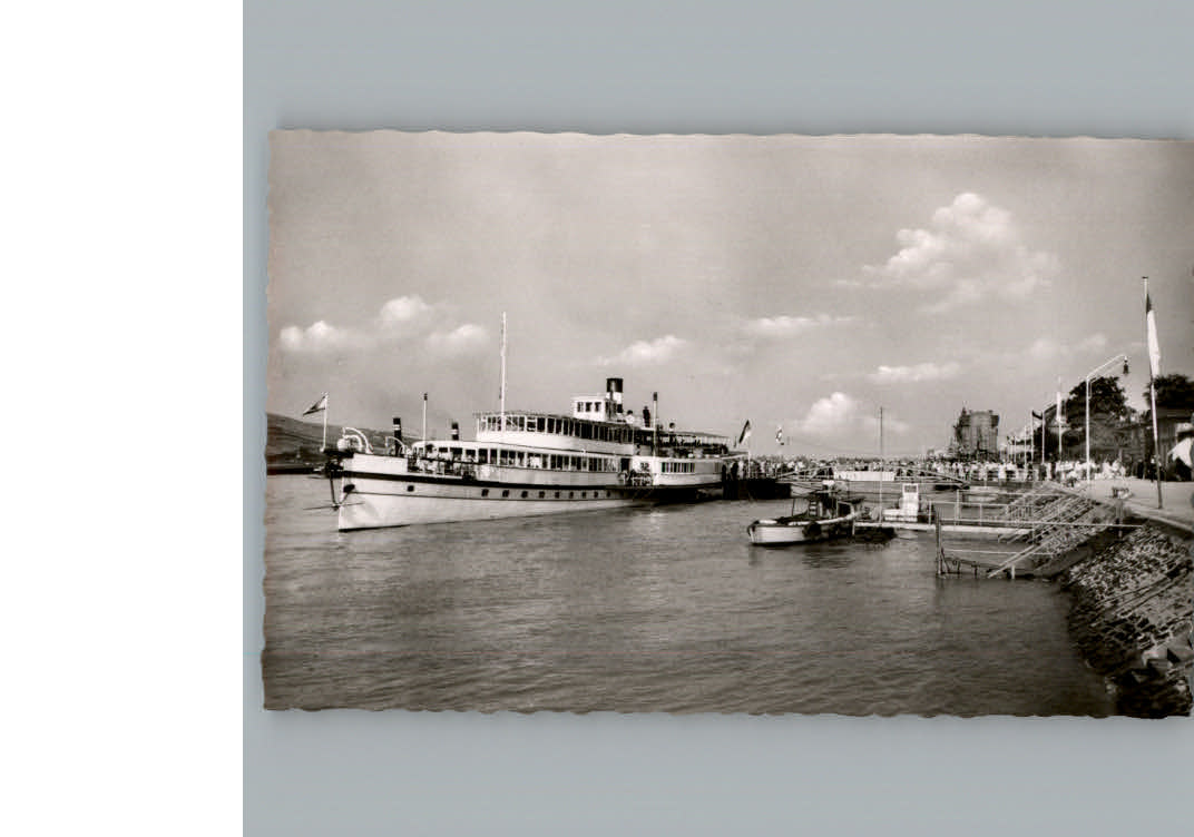 Bingen Rhein Dampferanlegestelle