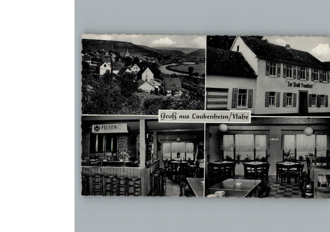 Laubenheim Nahe Gasthaus zur Stadt Frankfurt