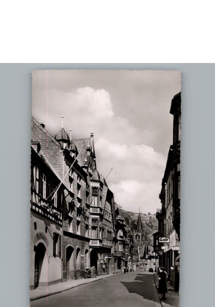 Bacharach Rhein Oberstrasse