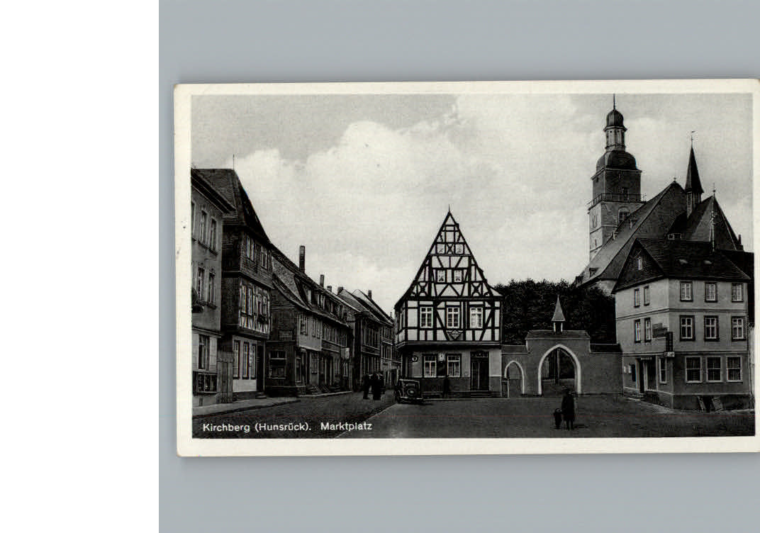Kirchberg Hunsrueck Marktplatz