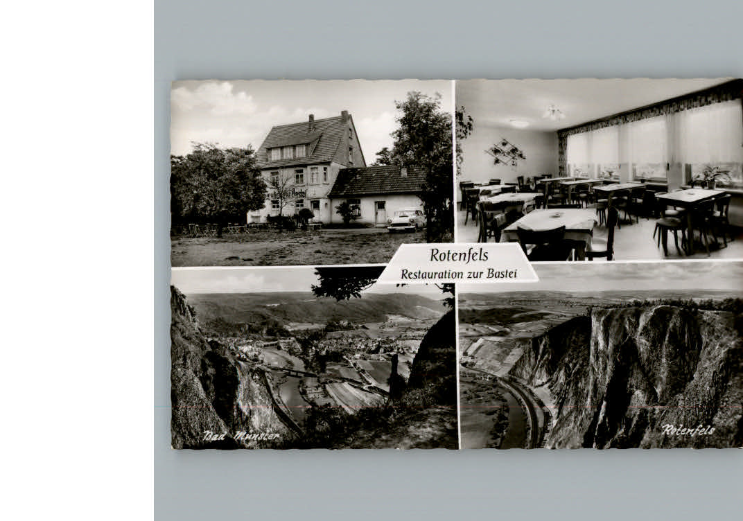 Rotenfels Bad Muenster Stein Ebernburg Restaurant Zur Bastei
