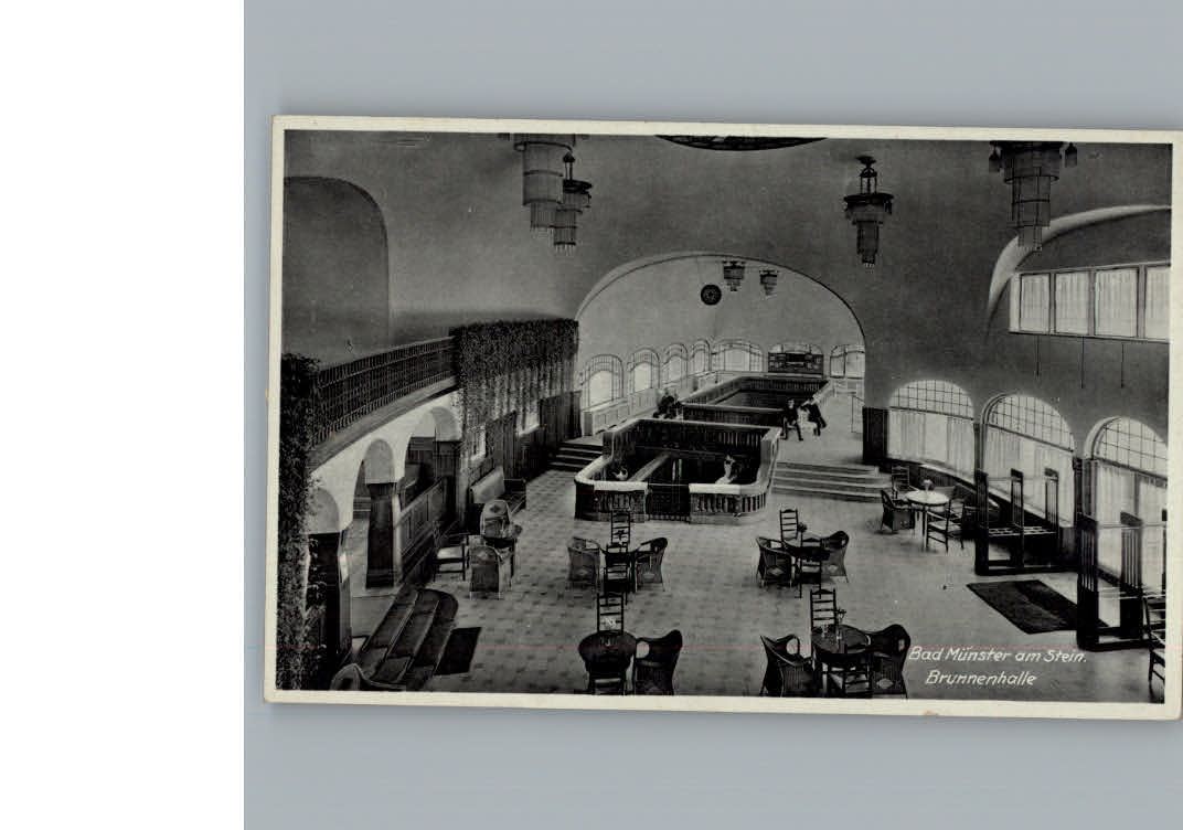 Bad Muenster Stein Ebernburg Brunnenhalle