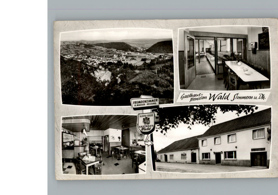 Simmern Hunsrueck Gasthaus Wald