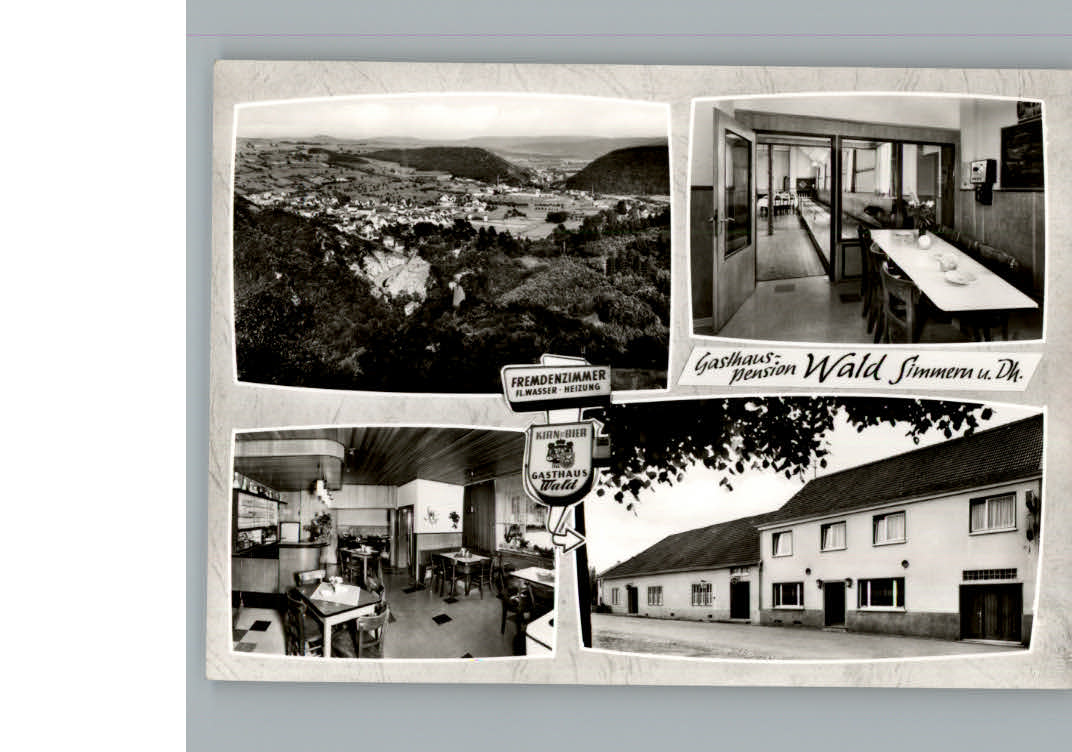 Simmern Hunsrueck Gasthaus Wald