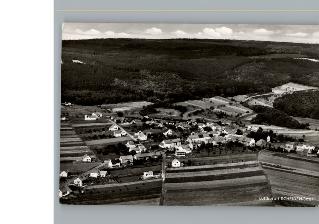 Scheiden Fliegeraufnahme