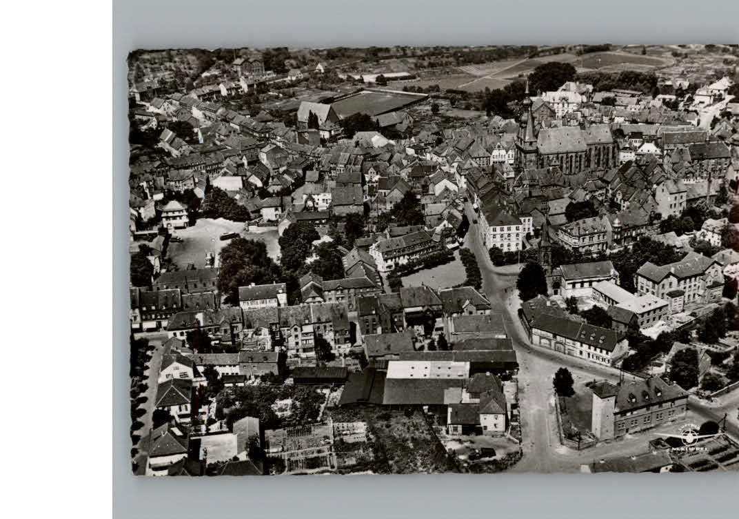 St Wendel Fliegeraufnahme