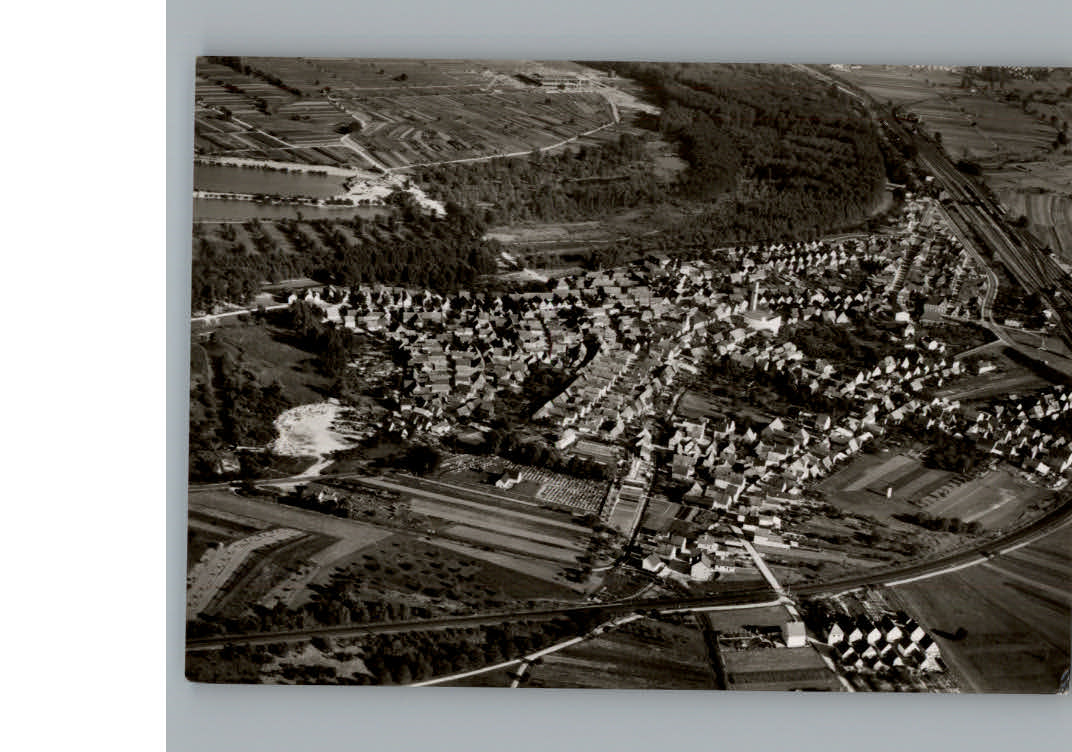 Woerth Rhein Fliegeraufnahme