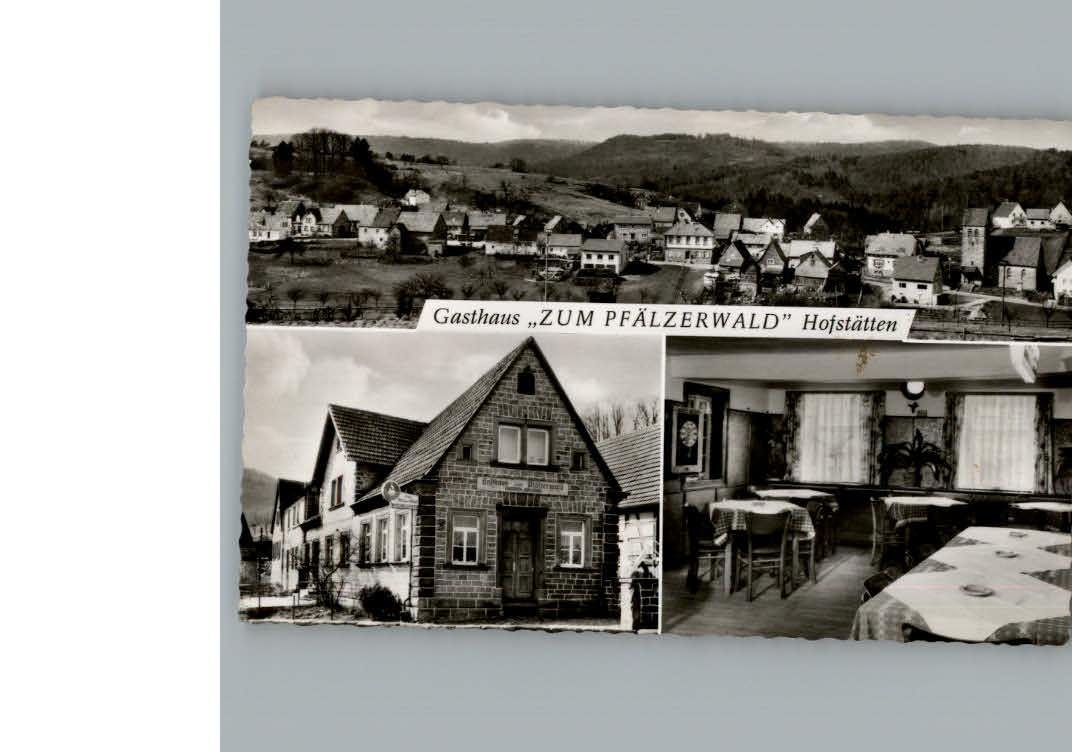 Hofstaetten Wilgartswiesen Gasthaus zum Pfaelzerwald