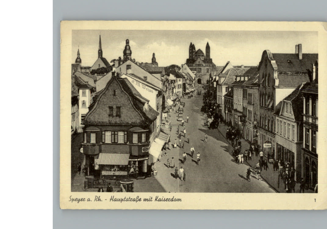Speyer Rhein Hauptstrasse
