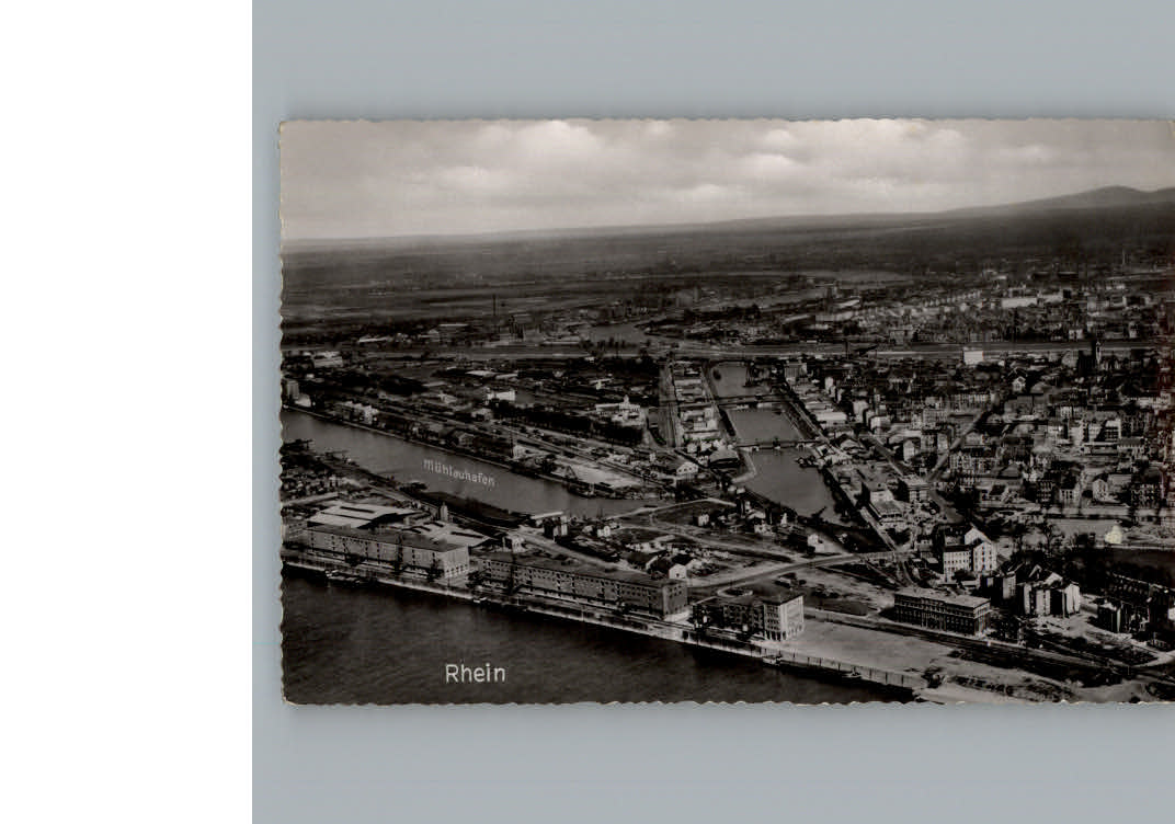 Mannheim Fliegeraufnahme