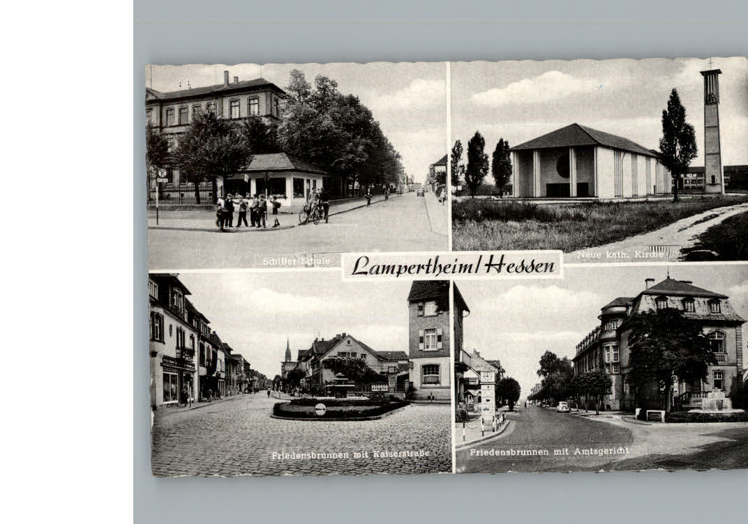 Lampertheim Bergstrasse Kaiserstrasse