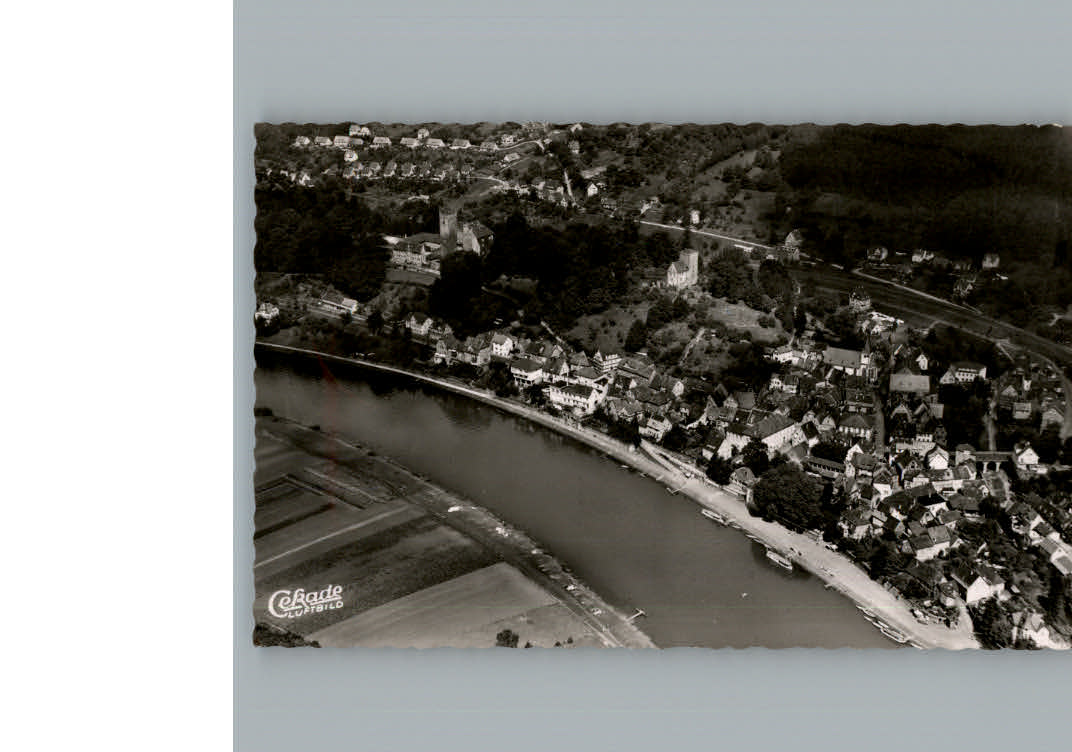 Neckarsteinach Fliegeraufnahme