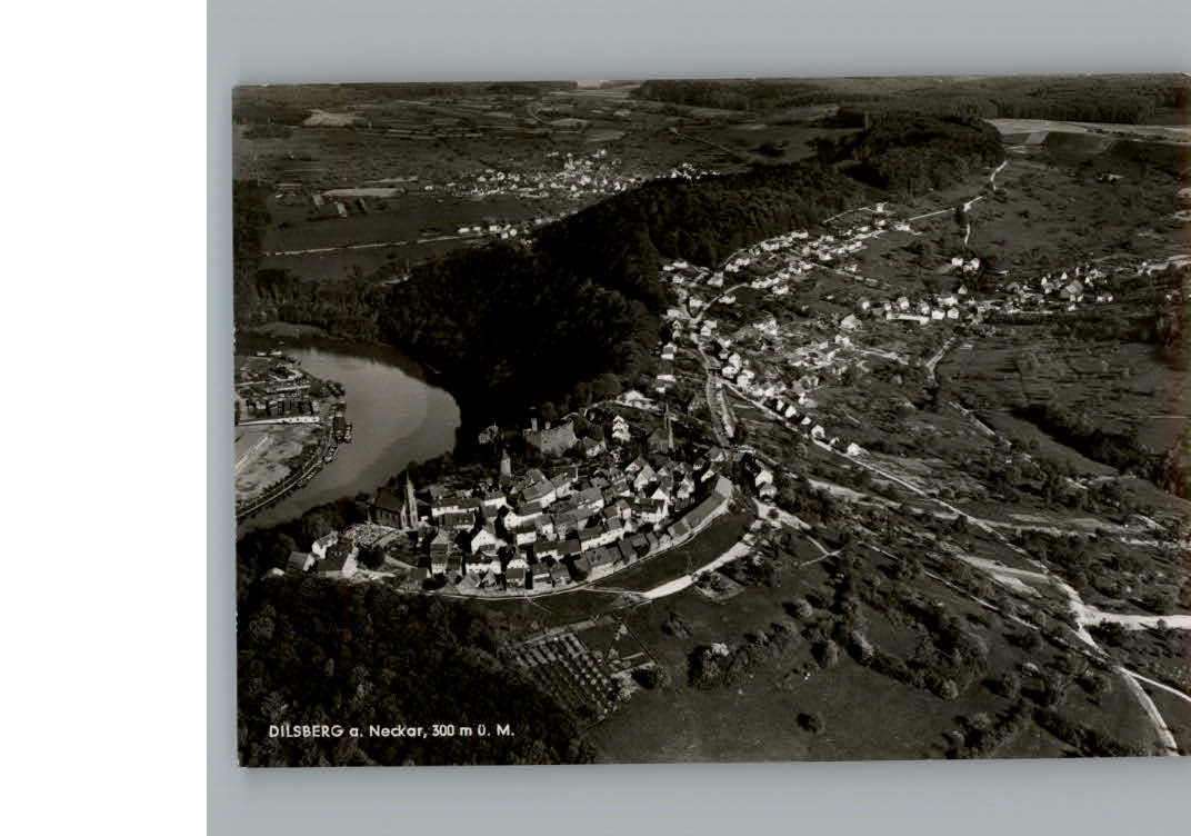 Dilsberg Fliegeraufnahme