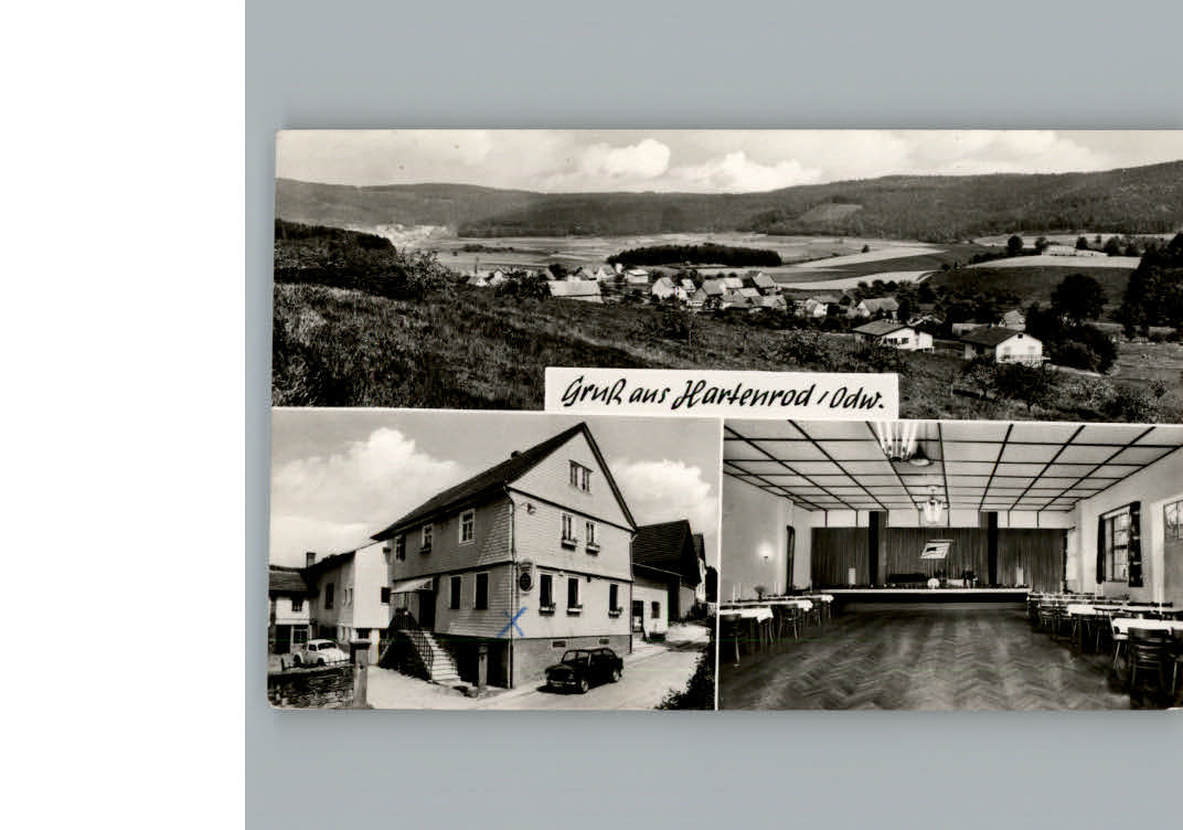 Hartenrod Odenwald Gasthaus Zur Dorfschaenke