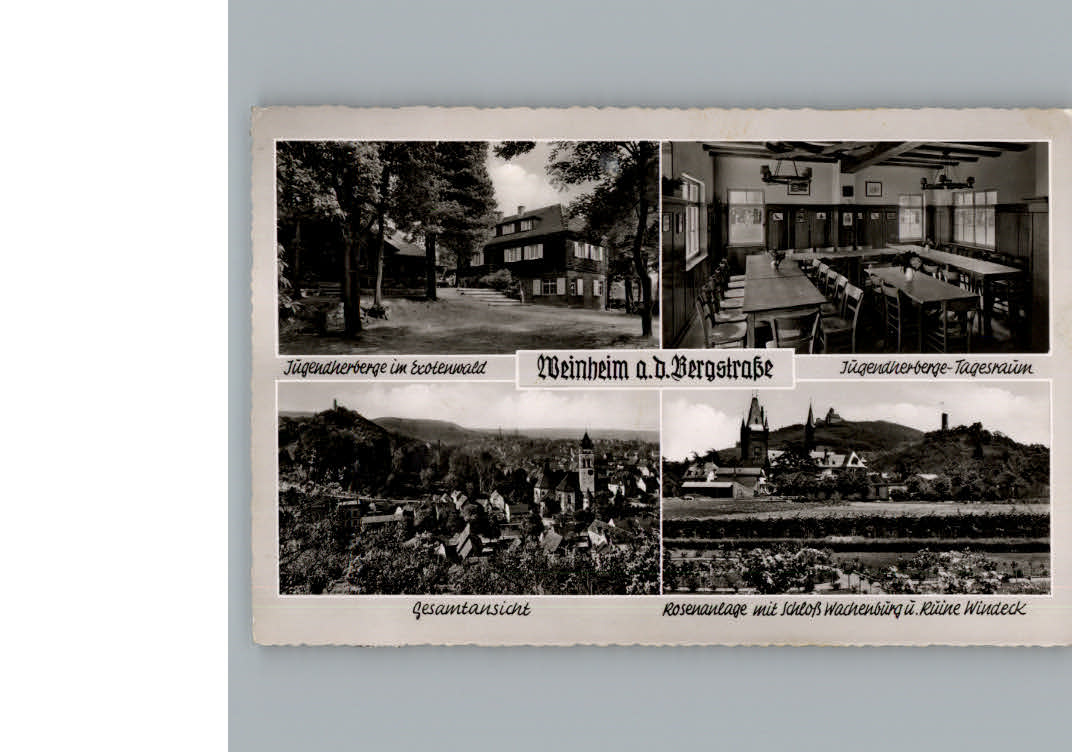 Weinheim Bergstrasse Jugendherberge