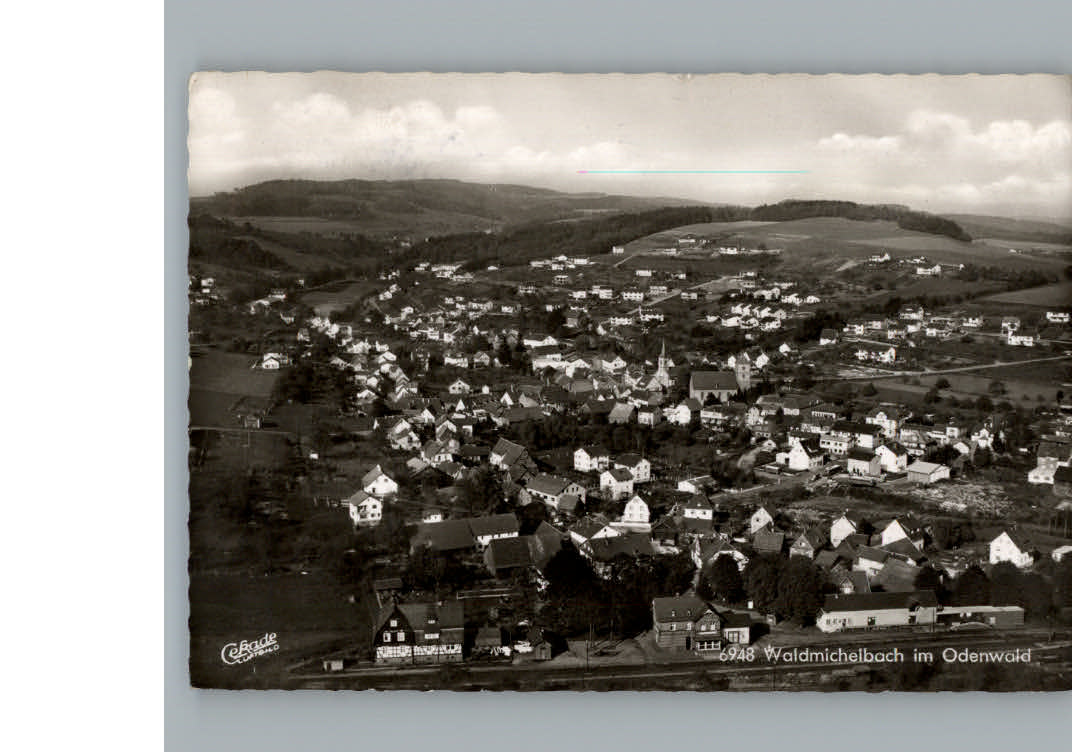 Wald-Michelbach Fliegeraufnahme