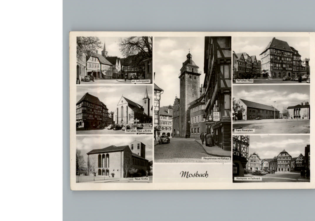 Mosbach Baden Hauptstrasse