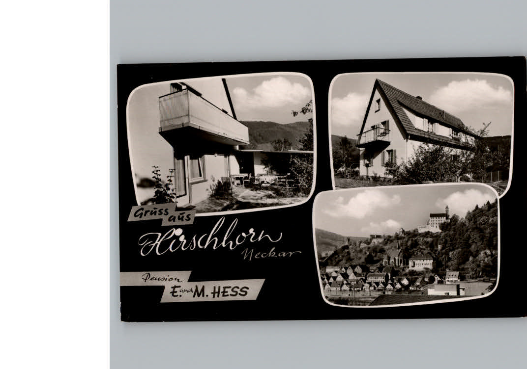 Hirschhorn Neckar Pension Hess