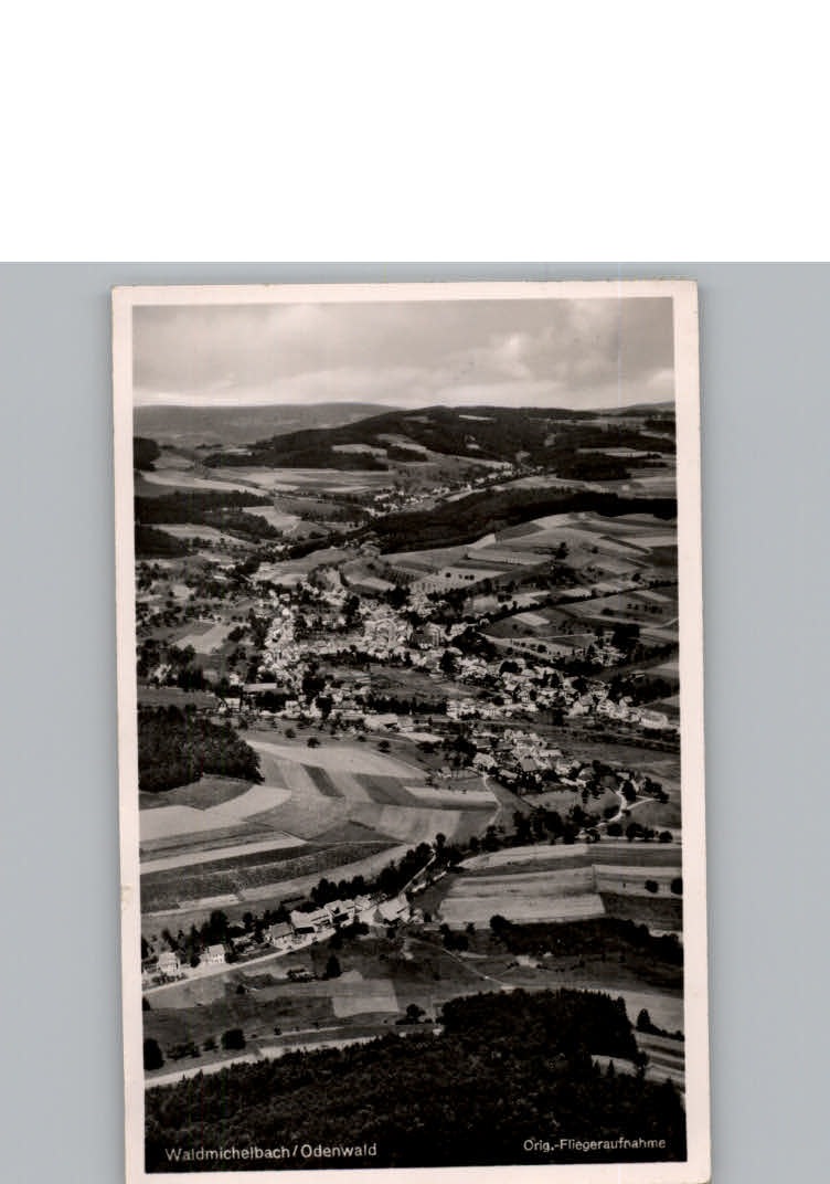 Wald-Michelbach Fliegeraufnahme