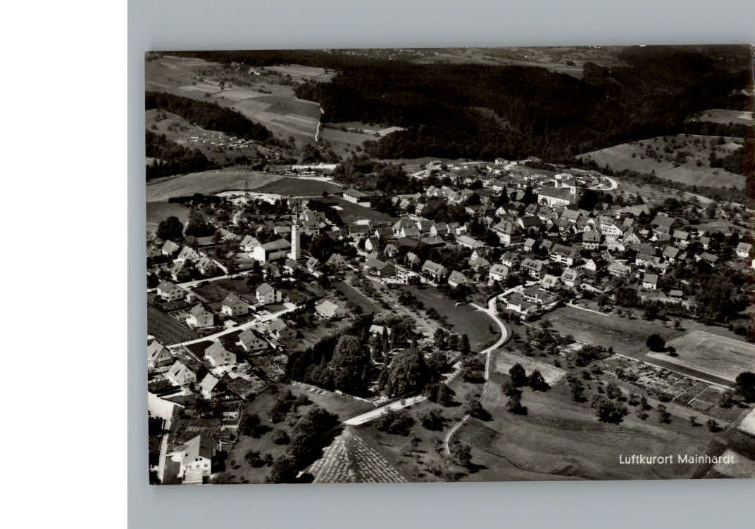 Mainhardt Fliegeraufnahme