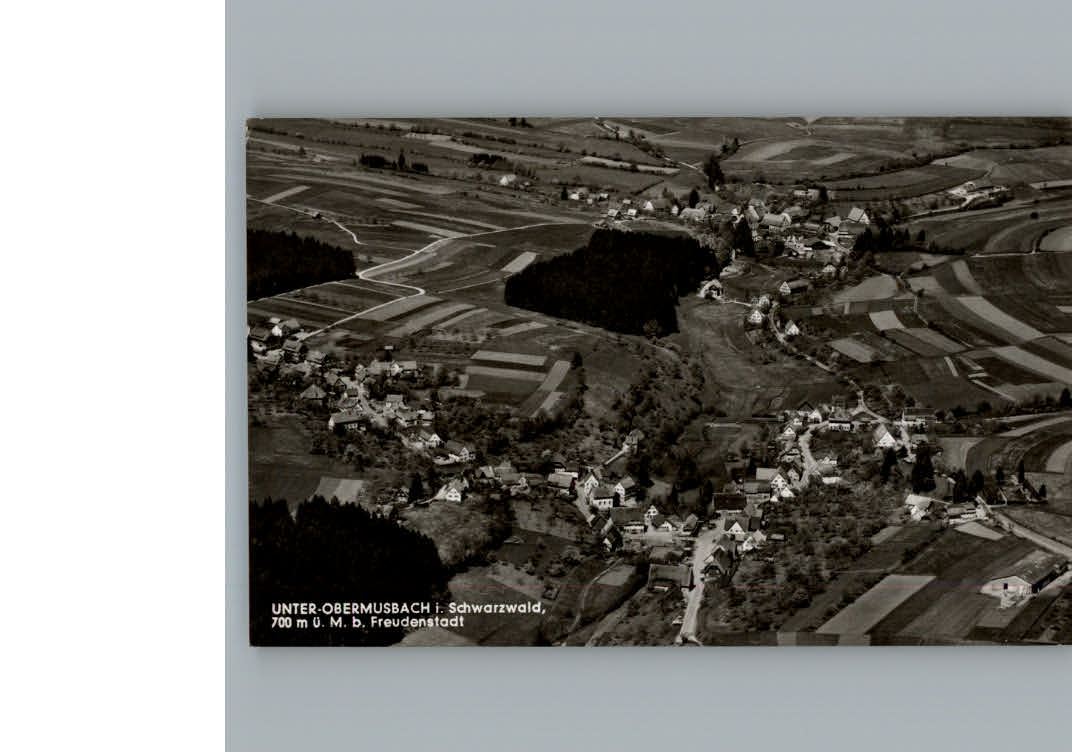 Obermusbach Freudenstadt Fliegeraufnahme