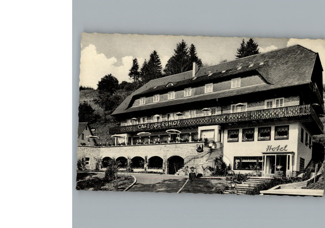 Schoenmuenzach Hotel Cafe Berghof