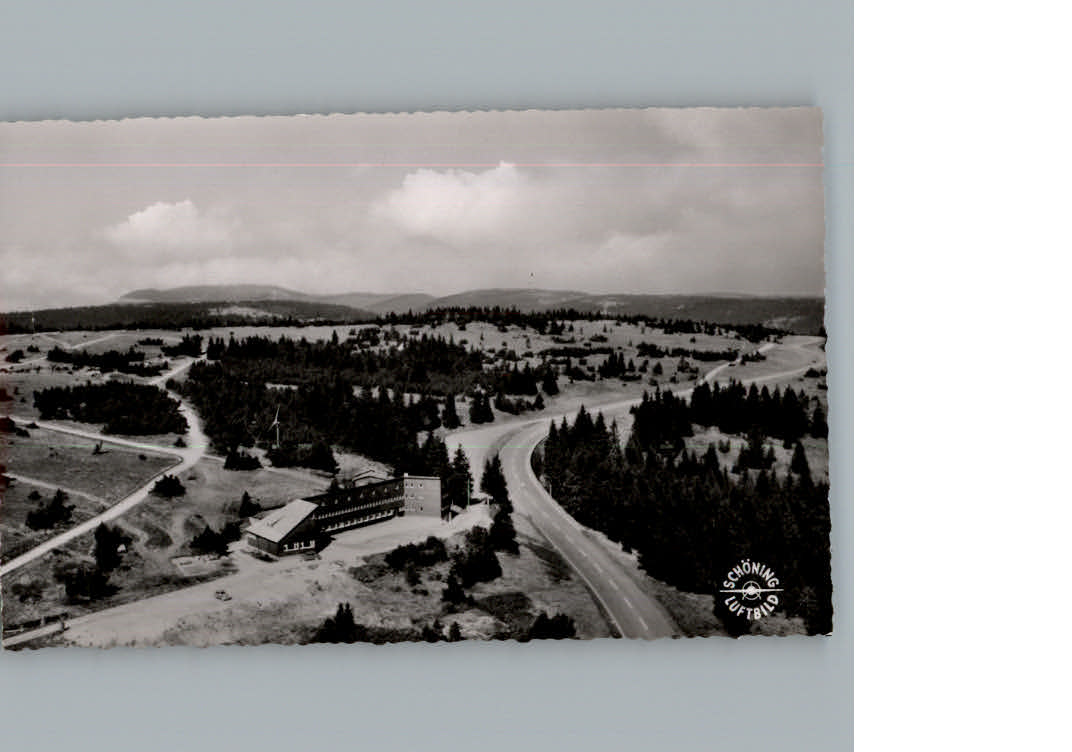 Obertal Baiersbronn Fliegeraufnahme Schliffkopfhaus