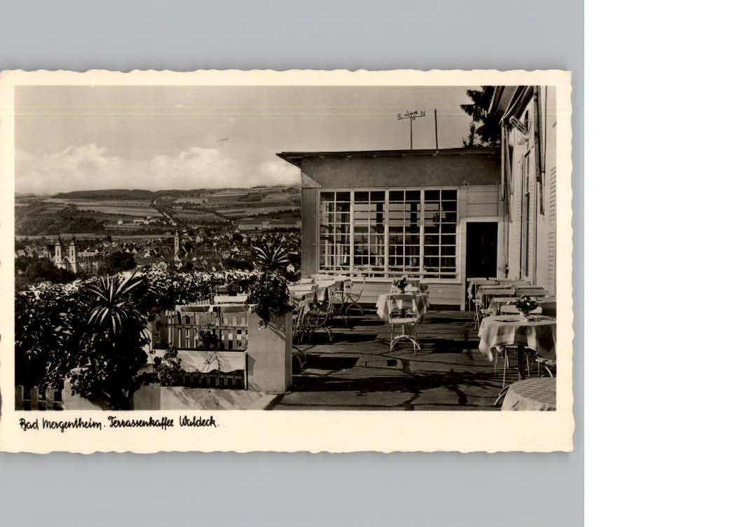 Bad Mergentheim Cafe Waldeck