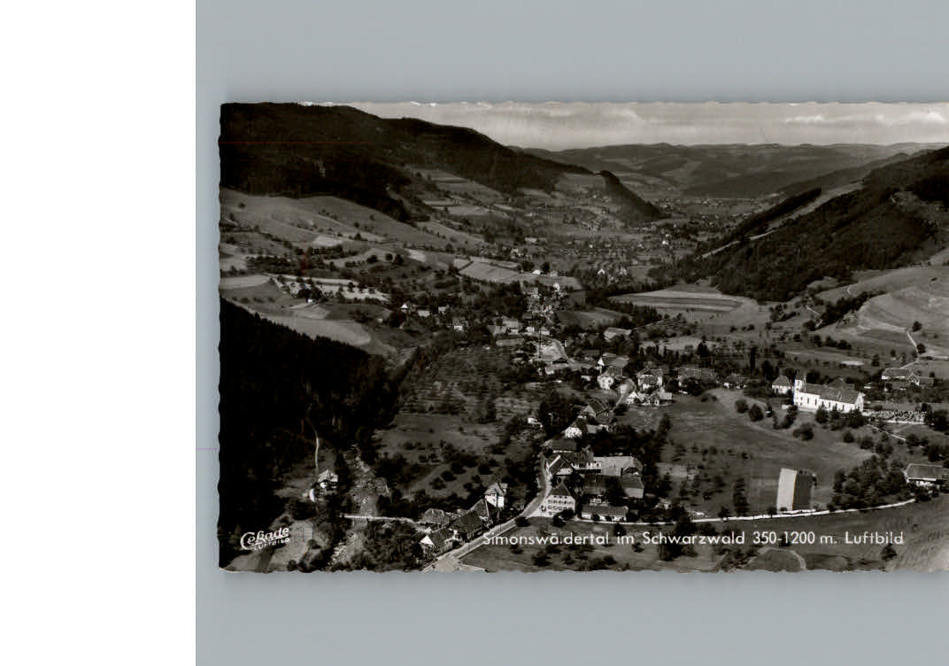 Simonswald Fliegeraufnahme