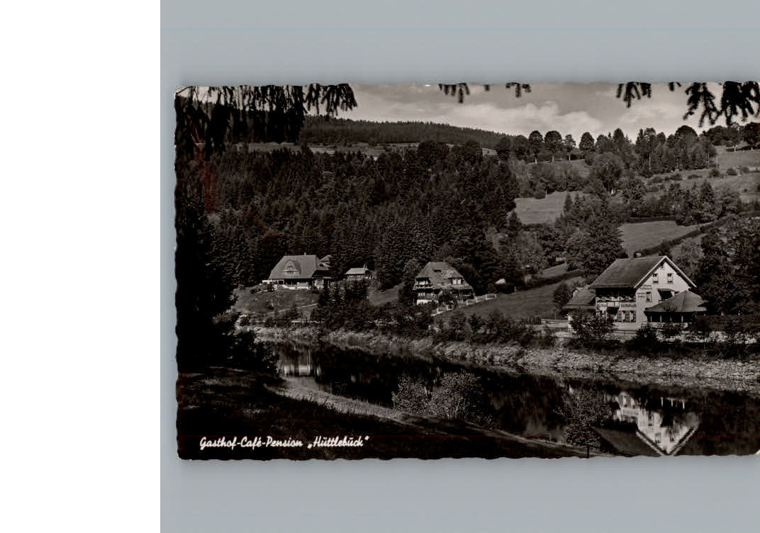 St Blasien Gasthof Cafe Huettlebueck