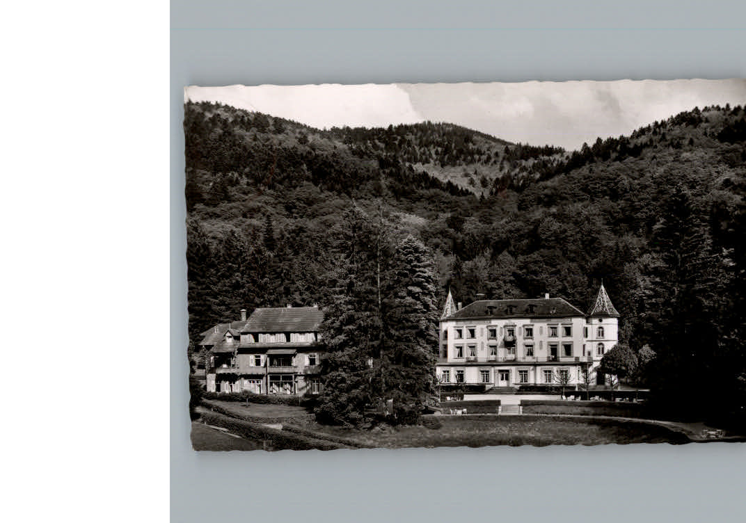 Badenweiler Sanatorium Schloss Hausbaden