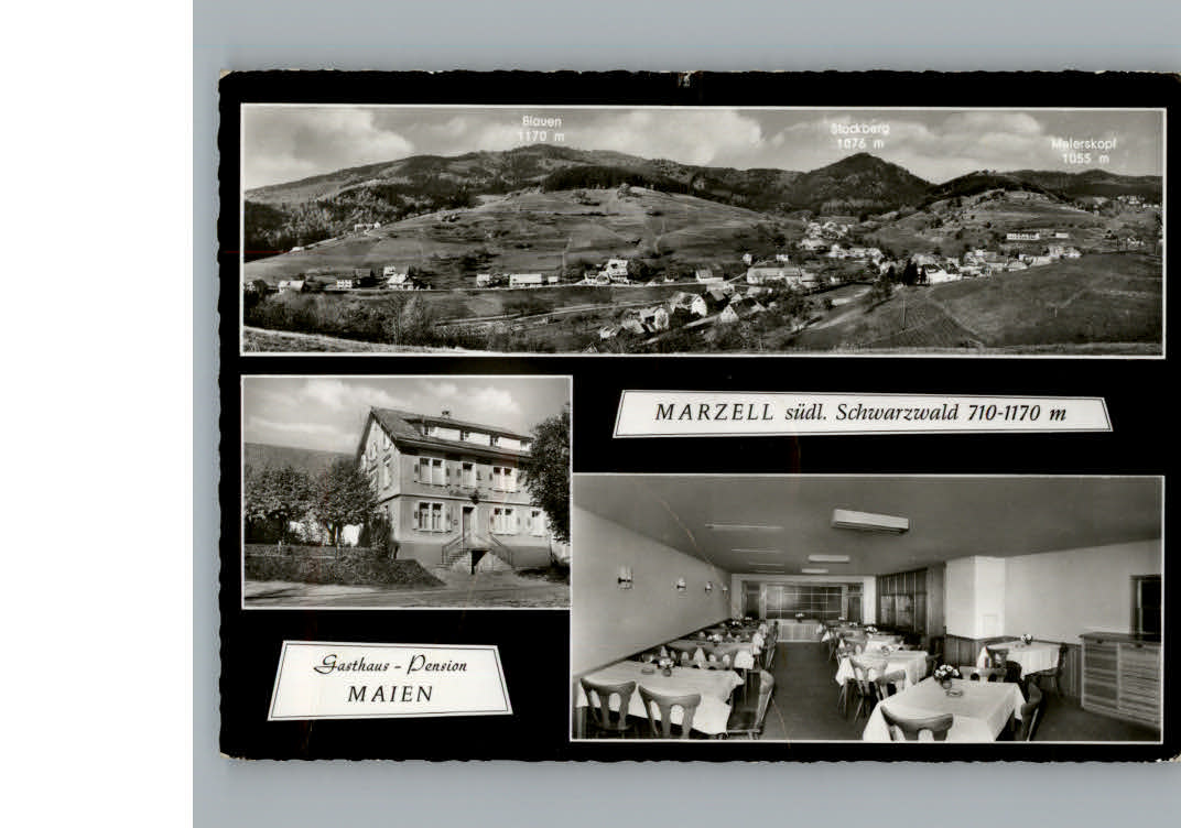 Marzell Gasthaus Pension Maien