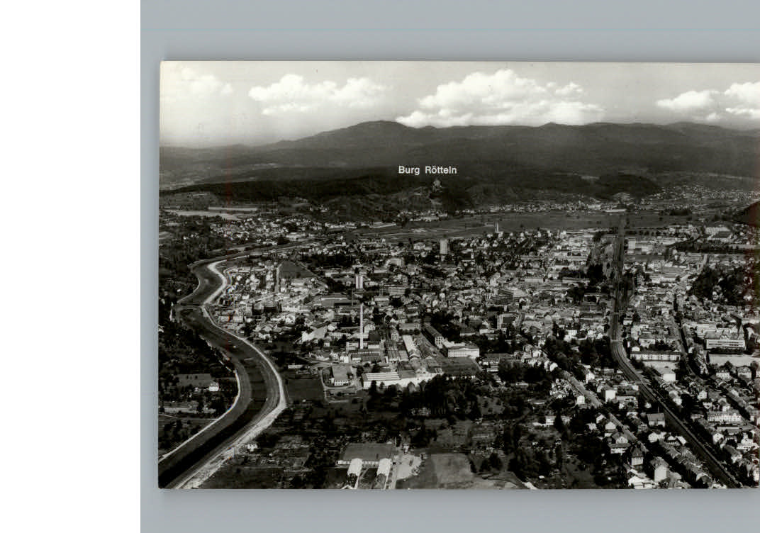 Loerrach Fliegeraufnahme