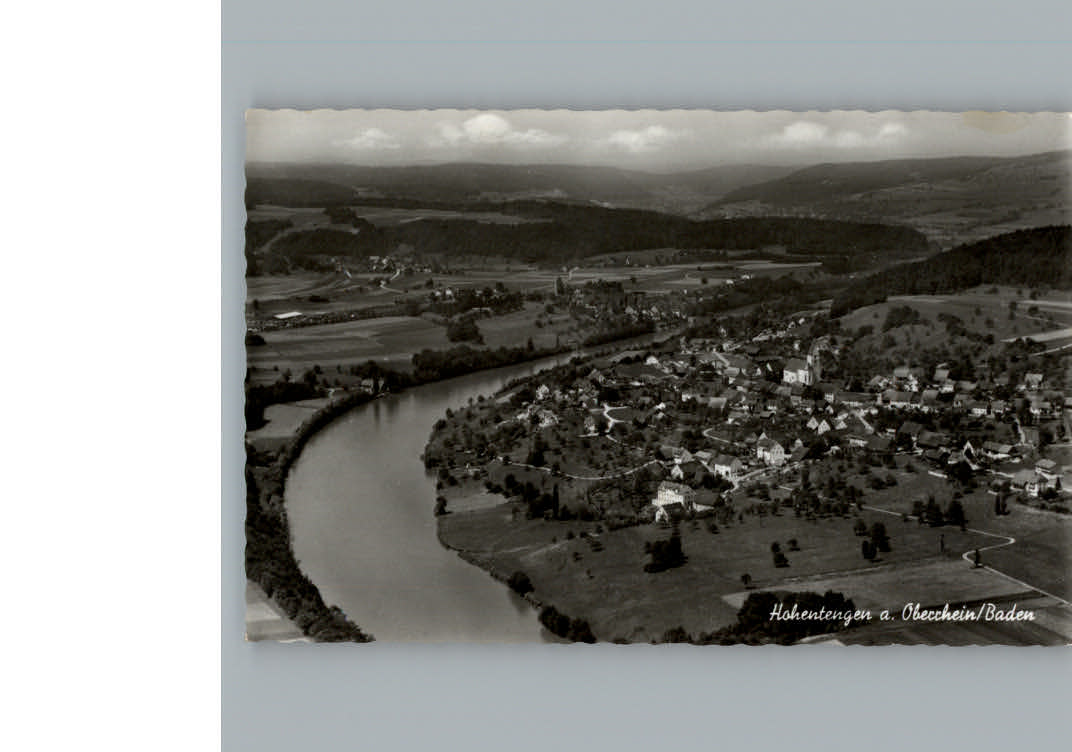 Hohentengen Hochrhein Fliegeraufnahme